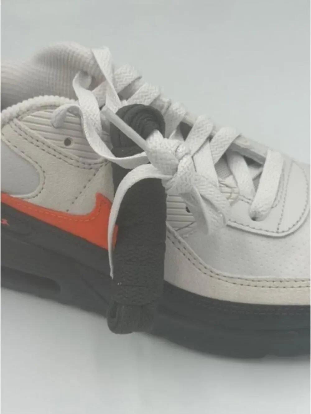 Nike Air Max 90 SE (GS)Sneakers Grey/Orange Y6.5 / W8